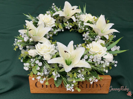 Lily Solace Wreath