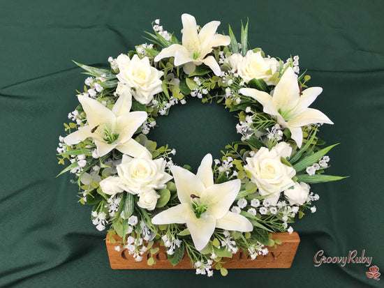 Lily Solace Wreath