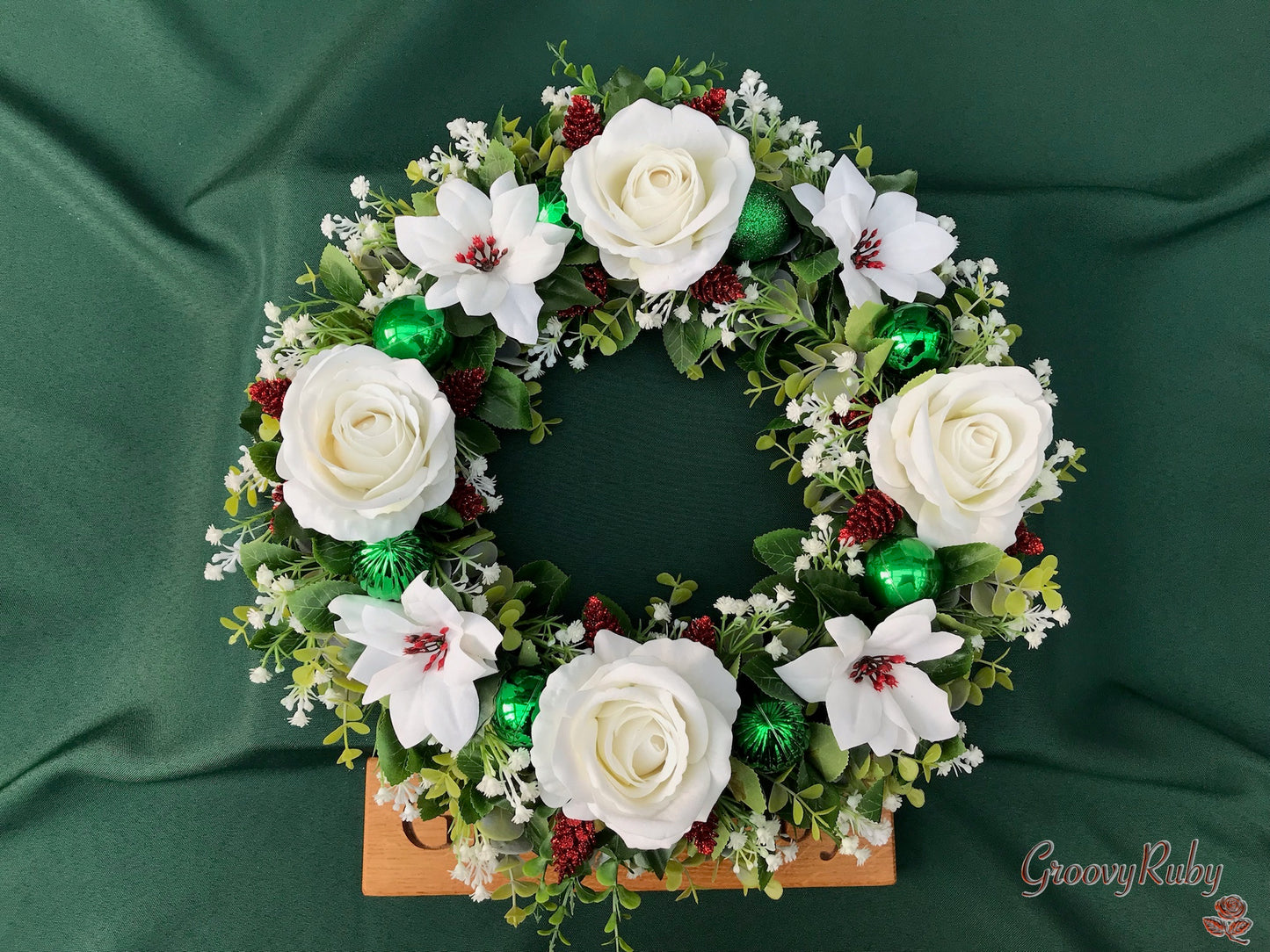Season's Greetings Wreath