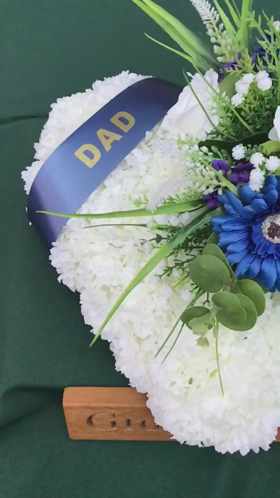 Load and play video in Gallery viewer, Navy Family Named Heart Tribute
