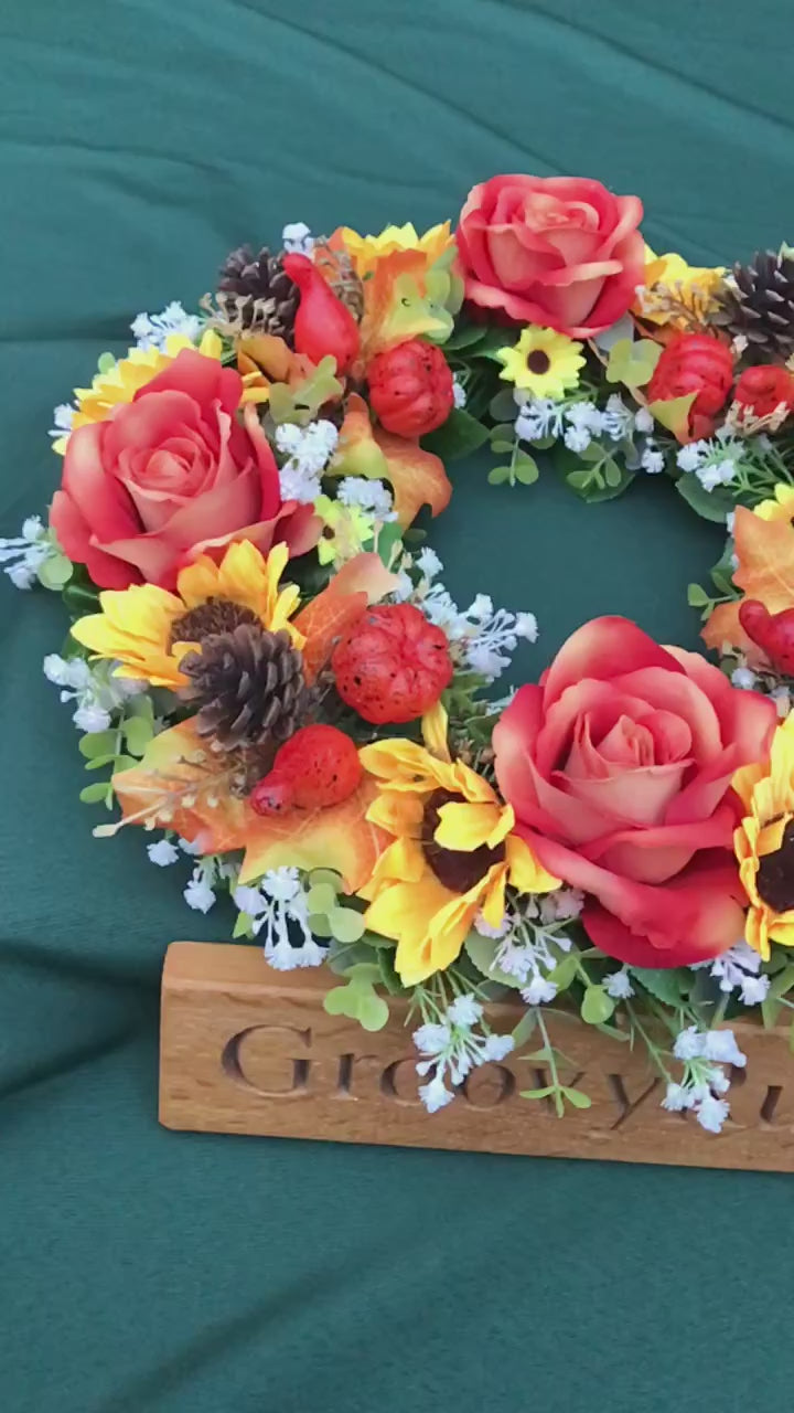 Load and play video in Gallery viewer, Orchard Days Wreath
