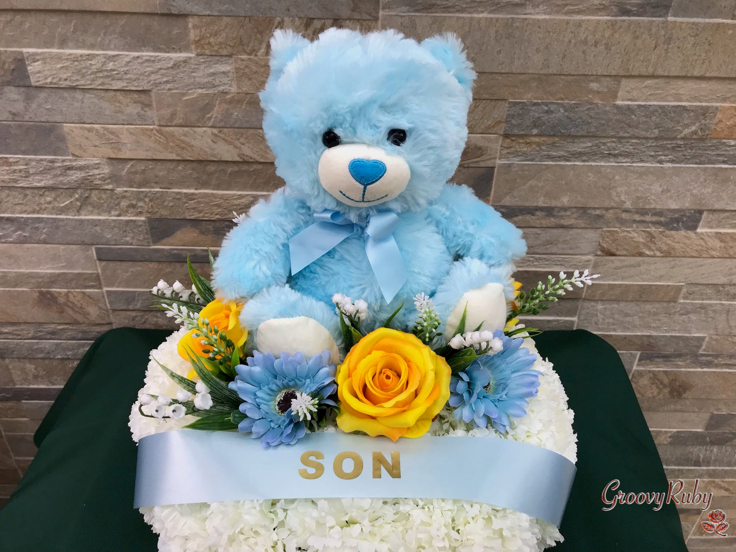 Blue Bear Posy Pad