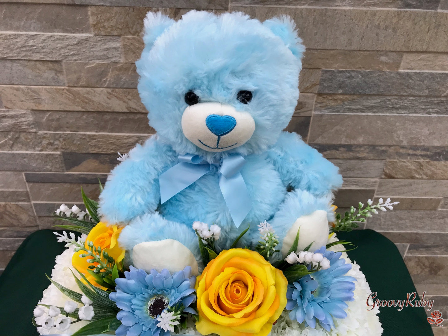 Blue Bear Posy Pad