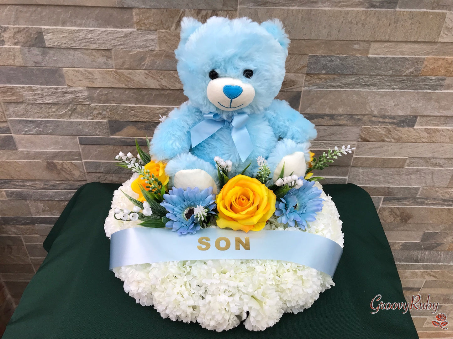 Blue Bear Posy Pad