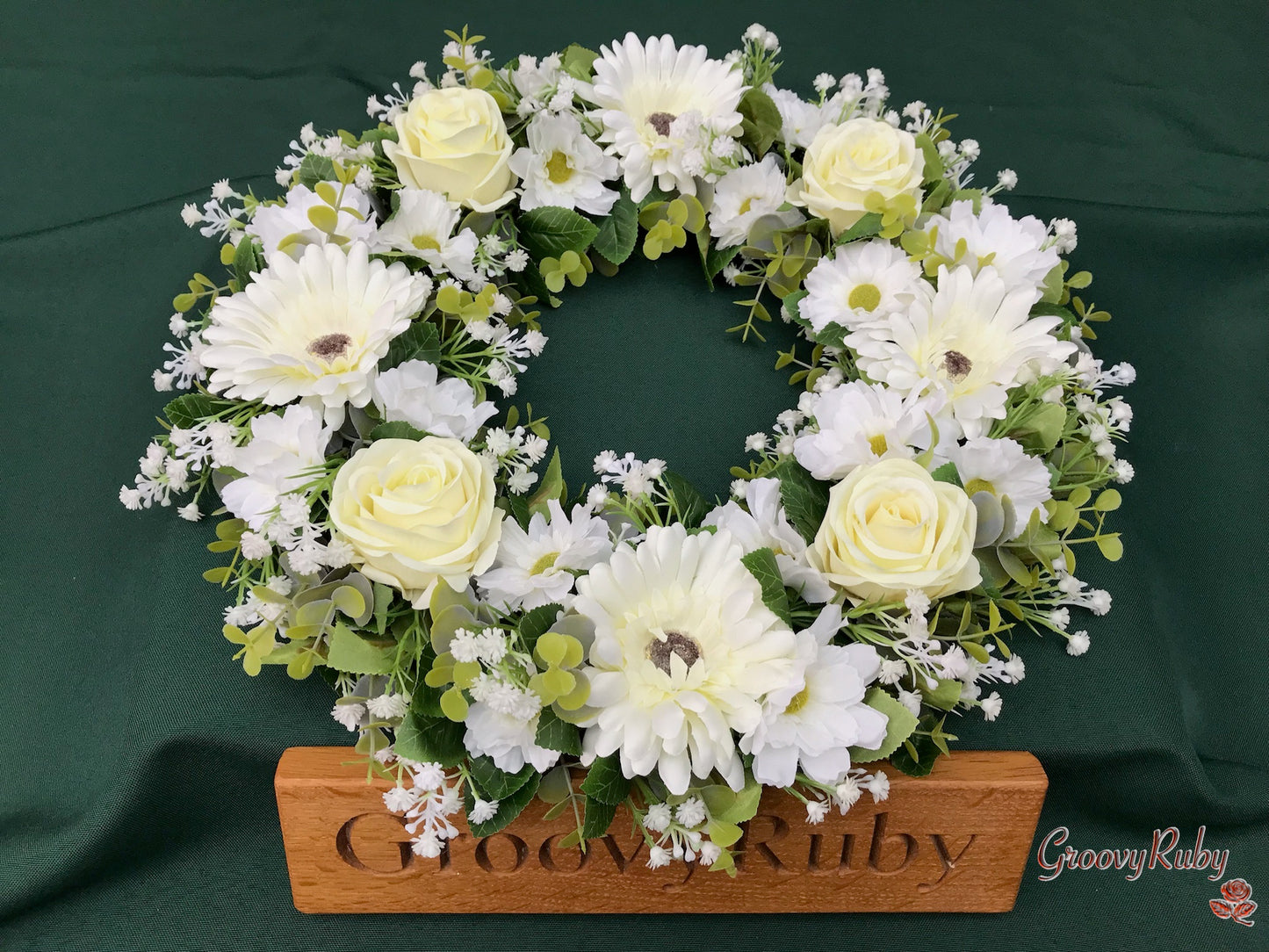 Daisy Fields Wreath