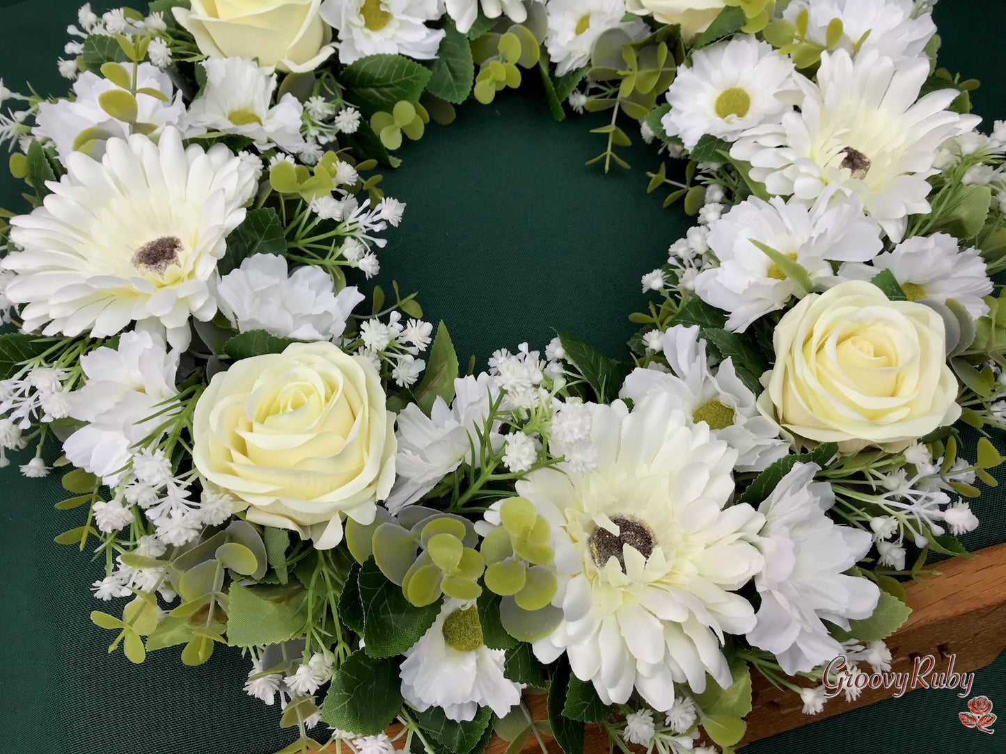 Daisy Fields Wreath