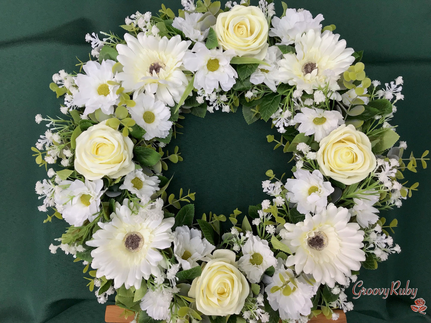 Daisy Fields Wreath