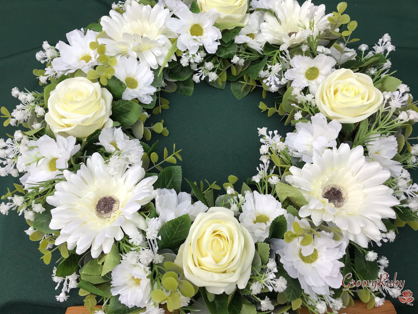 Daisy Fields Wreath
