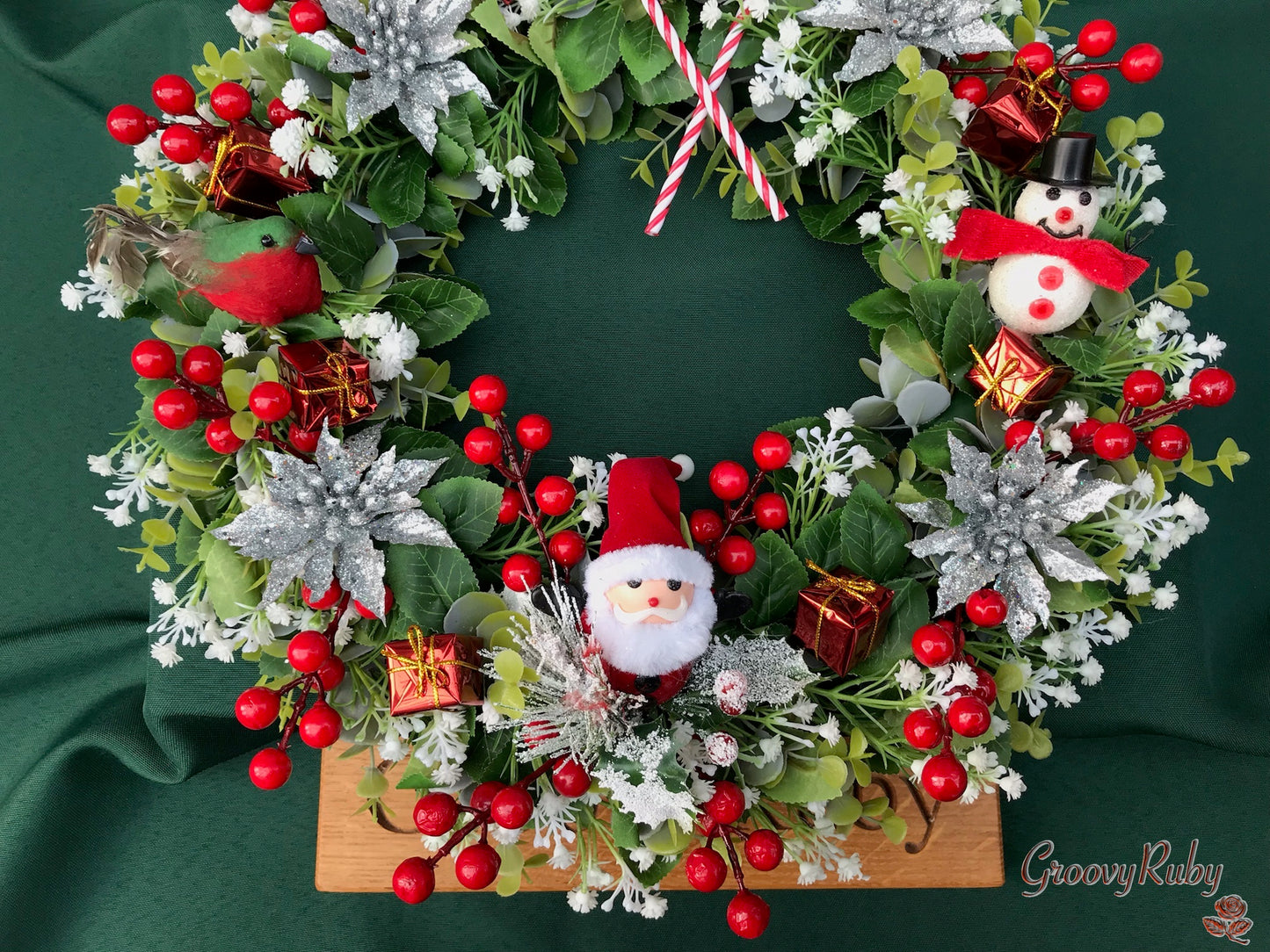 Dear Santa Wreath