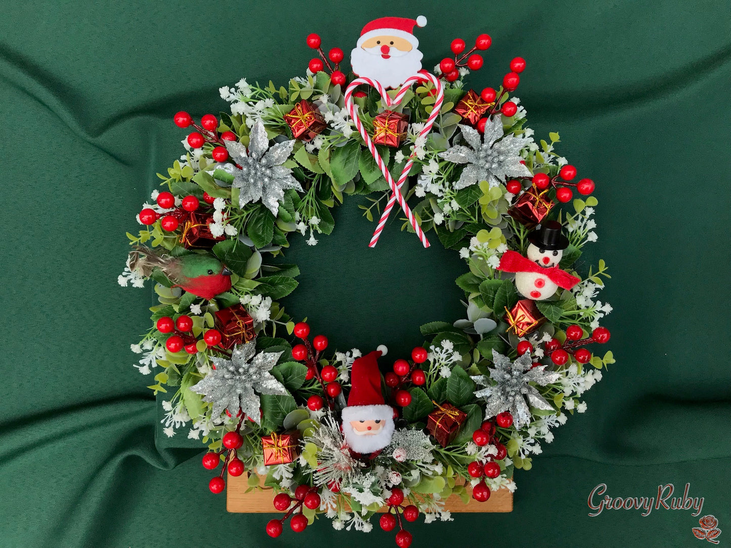 Dear Santa Wreath