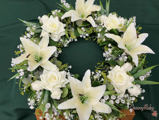 Lily Solace Wreath
