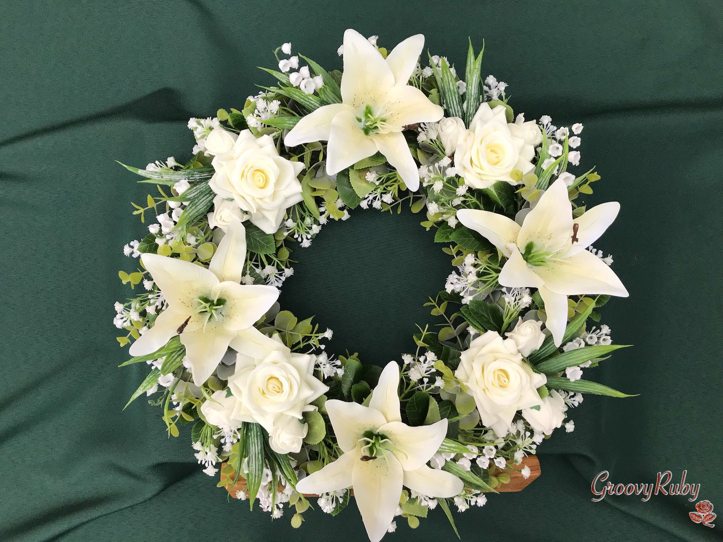 Lily Solace Wreath
