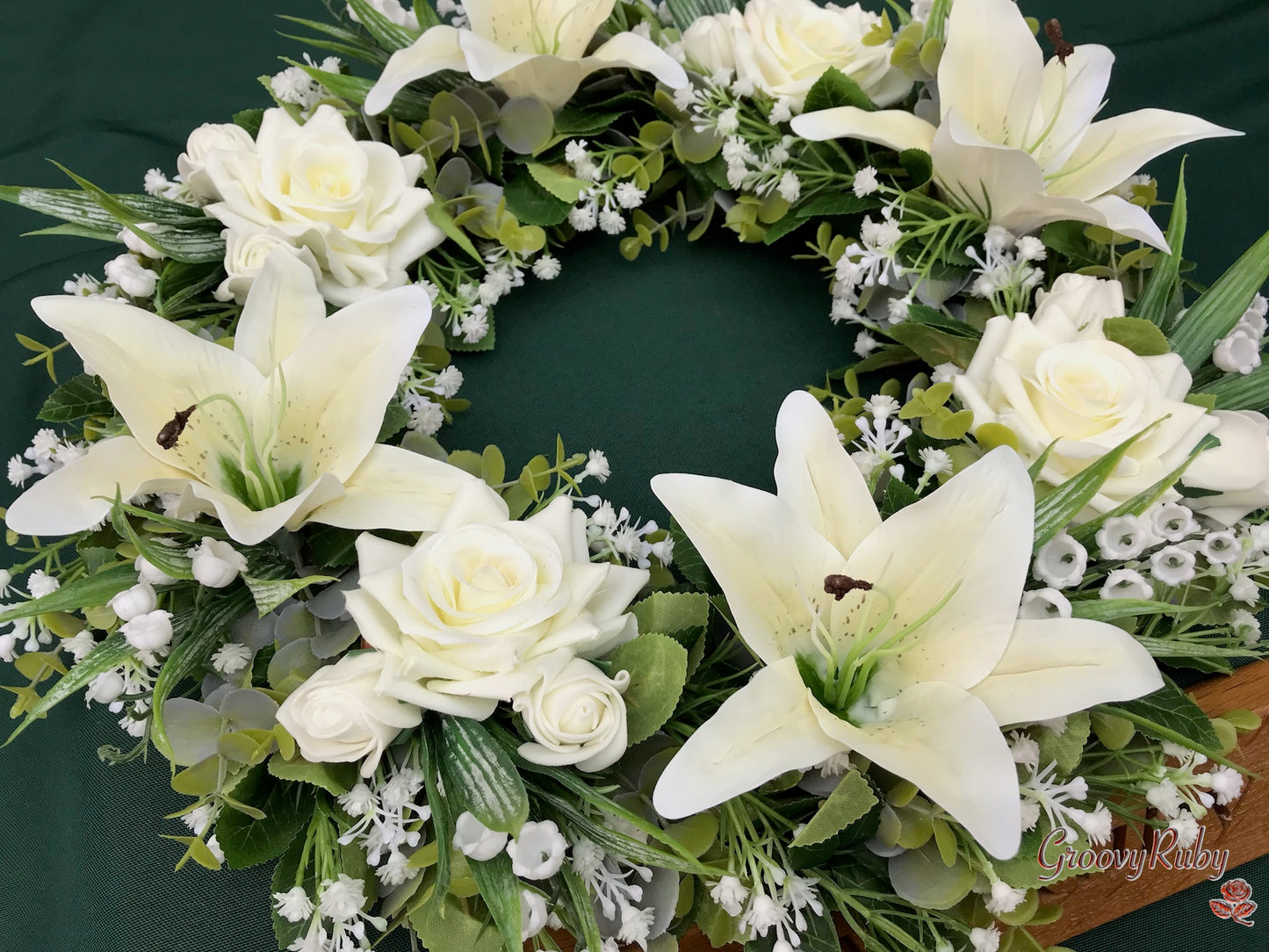 Lily Solace Wreath