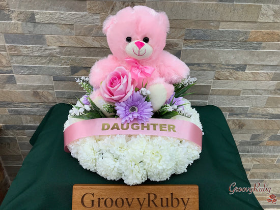 Pink Bear Posy Pad