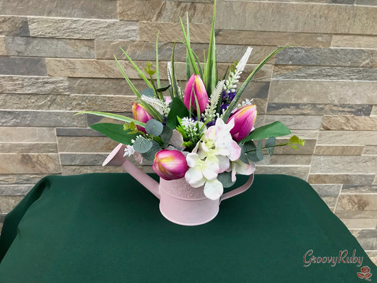 Pink Tulip Garden