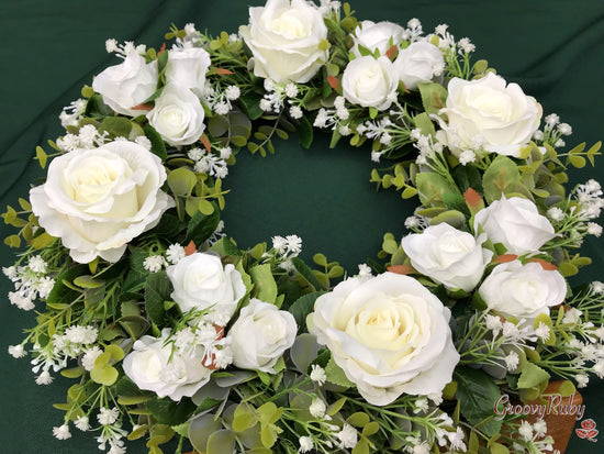 Pure Rose Wreath