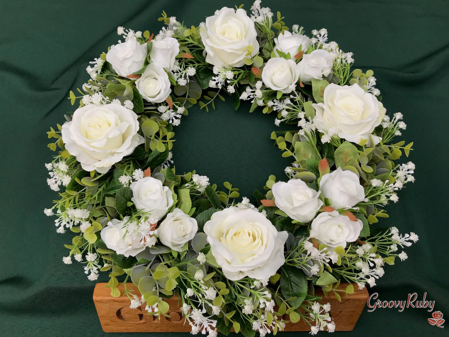 Pure Rose Wreath