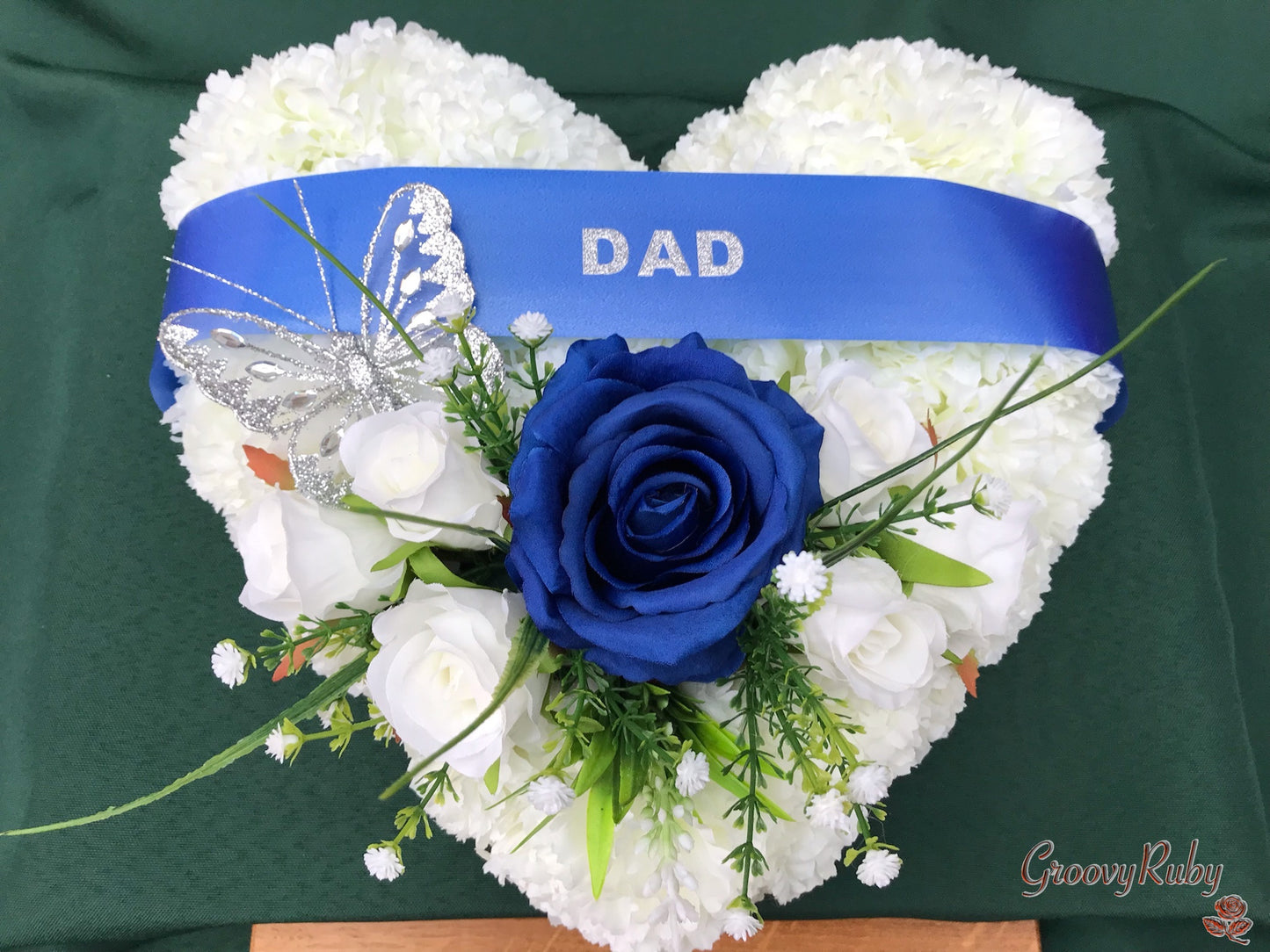 Royal Blue Named Simplicity Heart Tribute