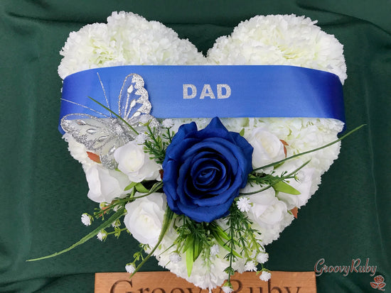Royal Blue Named Simplicity Heart Tribute
