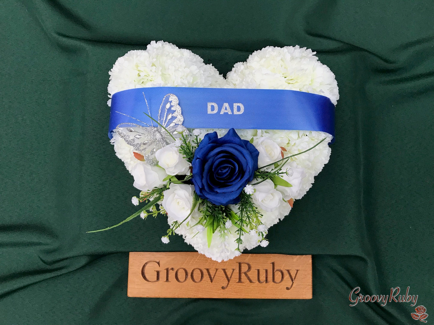 Royal Blue Named Simplicity Heart Tribute