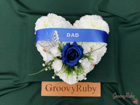 Royal Blue Named Simplicity Heart Tribute