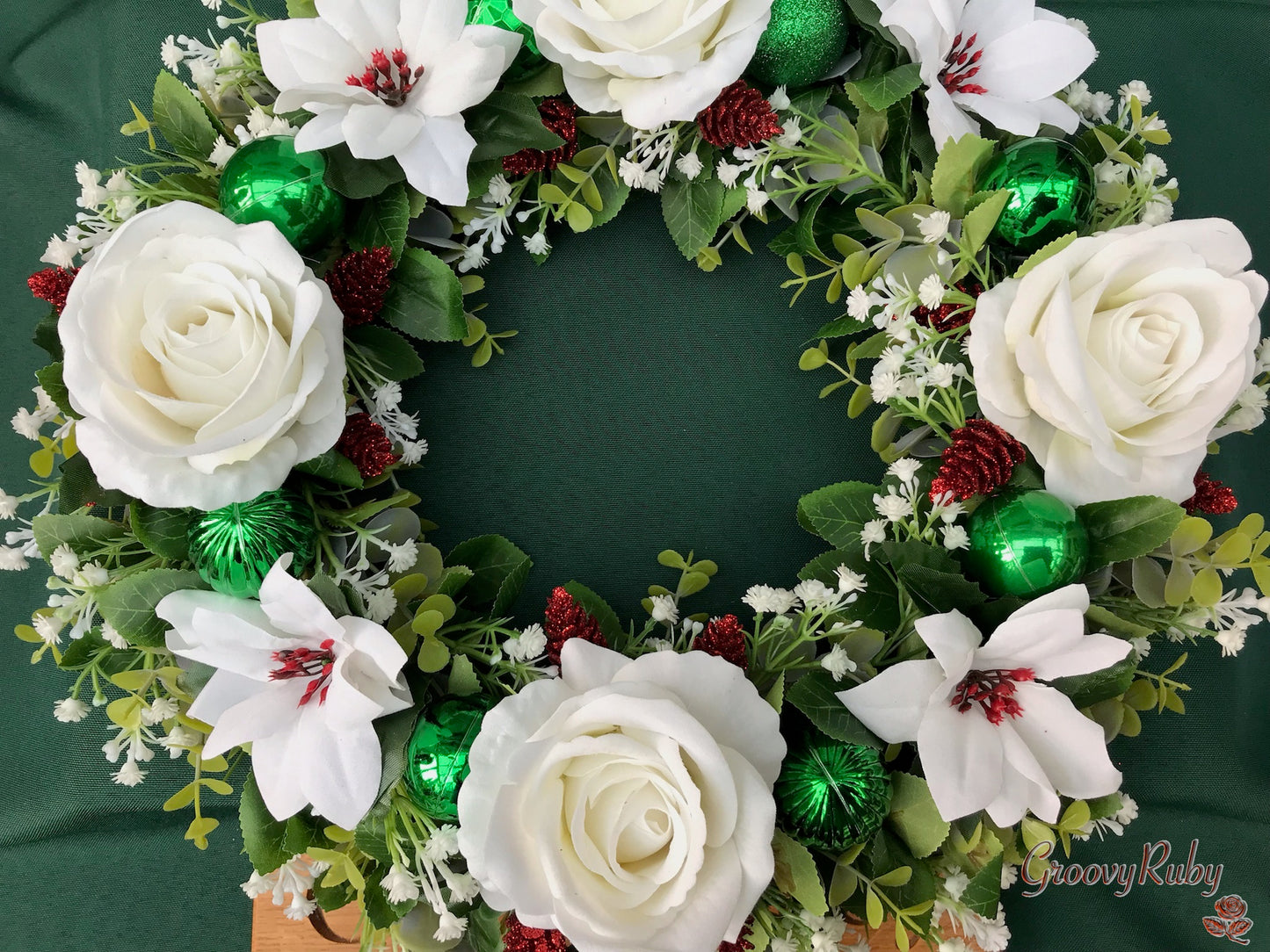 Season's Greetings Wreath