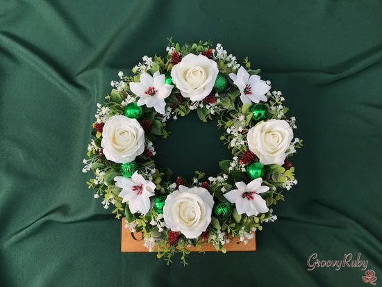 Season's Greetings Wreath
