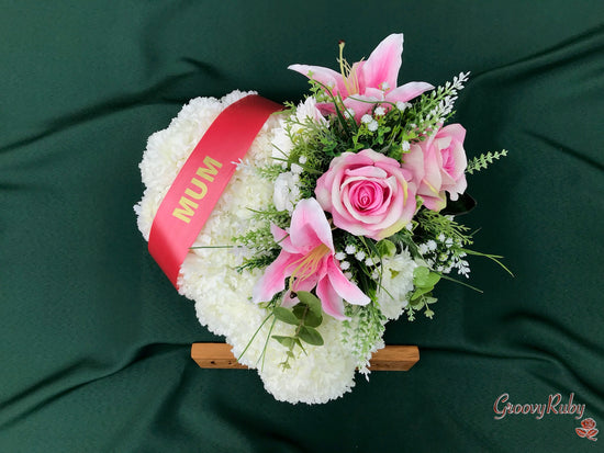 Shades of Pink Family Named Heart Tribute