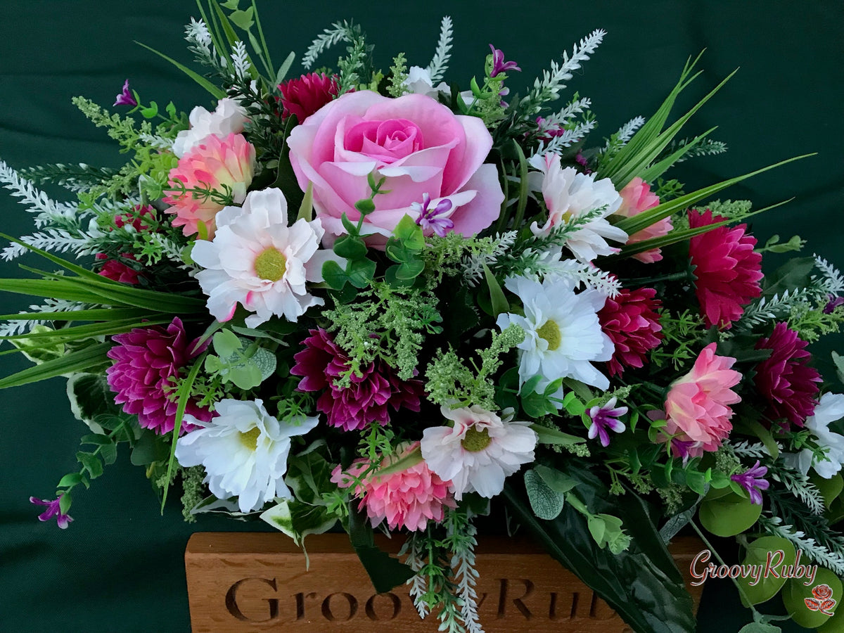 Pink Heavenly Garden – GroovyRuby Floral Tributes